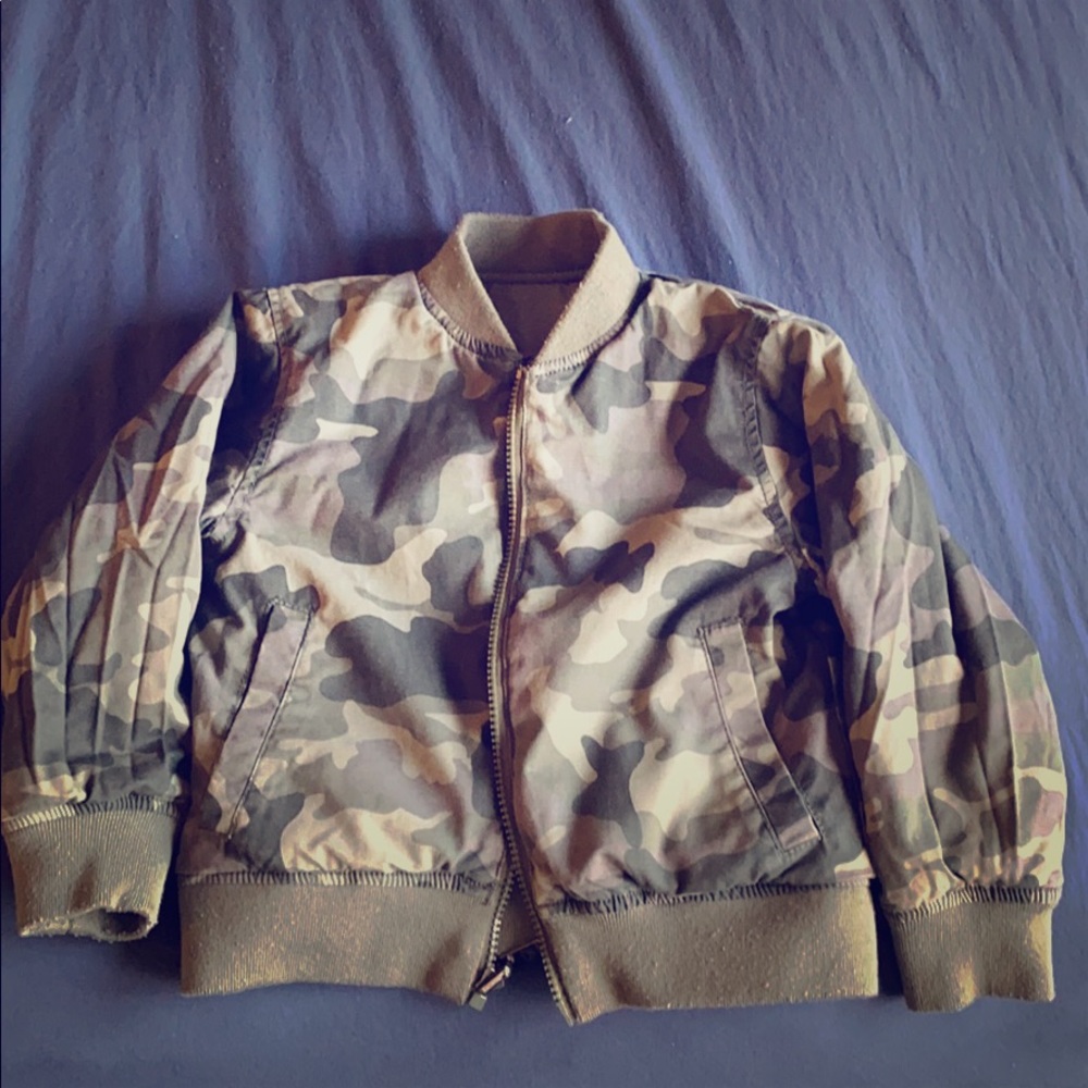 Toddler Lucky Brand reversible Flight Jacket
